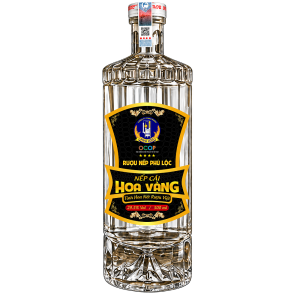 Rượu Nếp Phú Lộc Chai 500ml 30% Vol - Nếp Cái Hoa Vàng