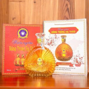 Hộp Rượu Đông Trùng Hạ Thảo Cao Cấp 30% Vol