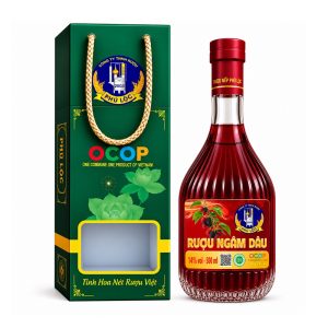 Rượu Ngâm Dâu Chai 500ml 14% Vol